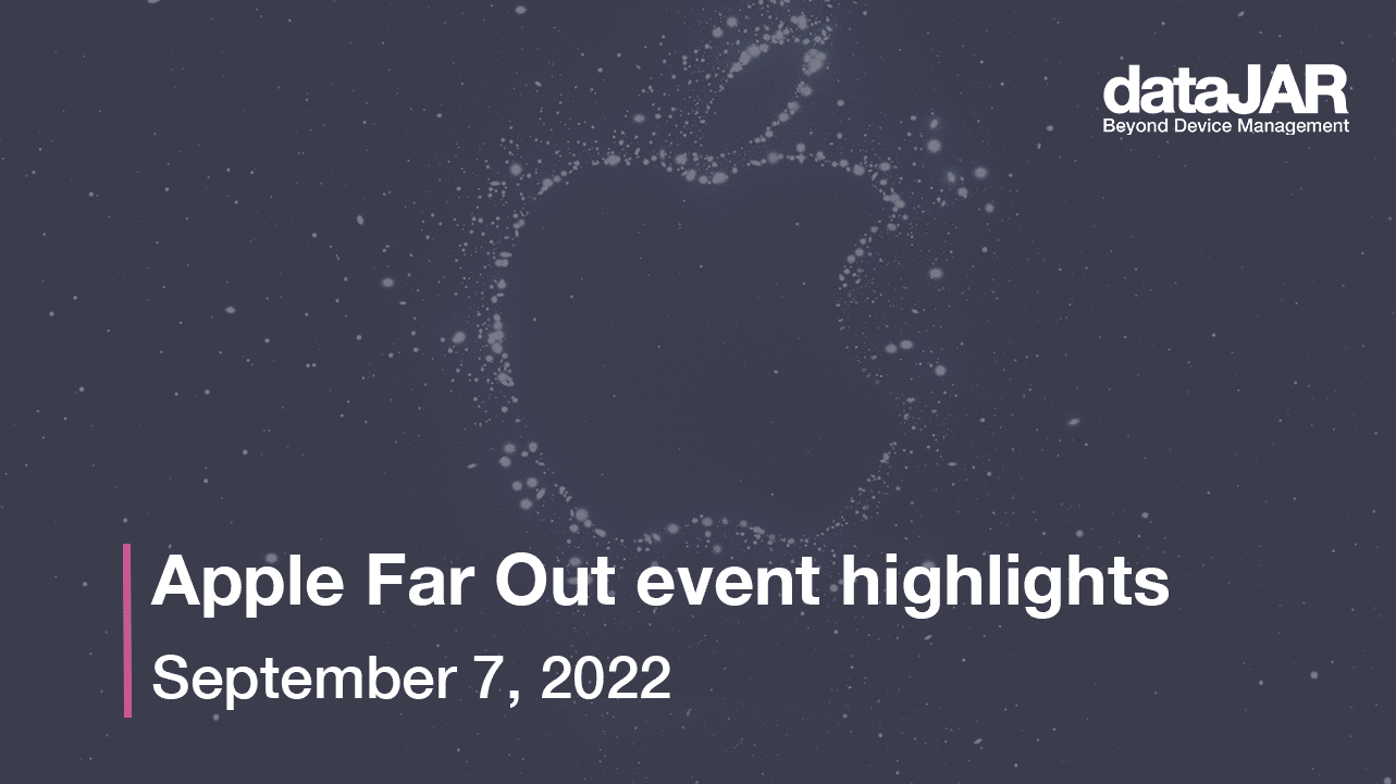 Featured image for “Apple Far Out event highlights – September 2022”