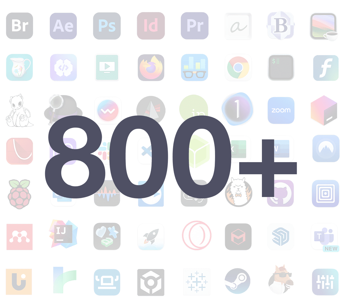 750+ applications in our library